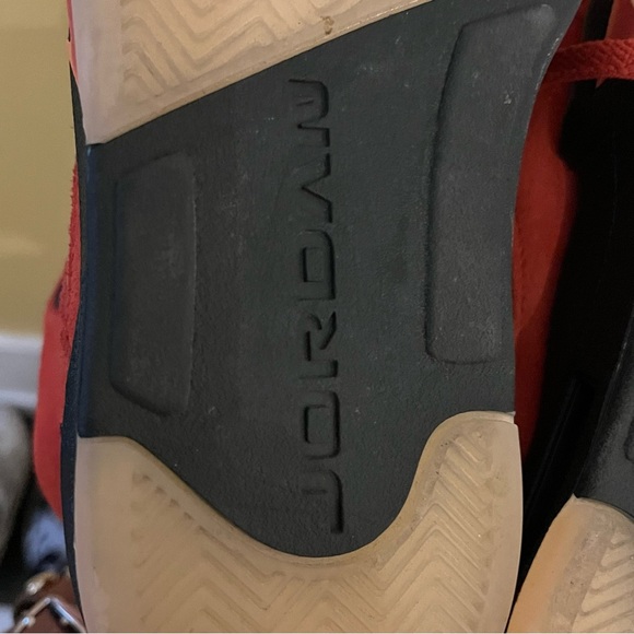 Nike Air Jordans 5 Retro Mars Dunk Sneakers Orange - Picture 7 of 9